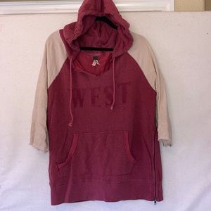 Raglan Hood Free People Sweatshirt